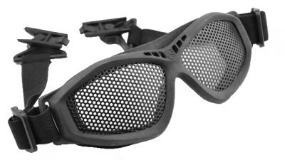ZO Round Mesh Large Glasses for FAST Helmet (Black)