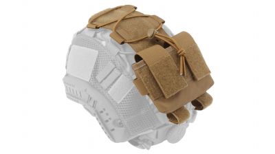 ZO FAST Helmet Cover Pouch Attachment (Coyote Brown)