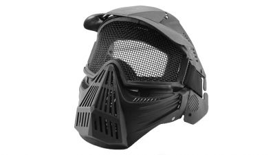 ZO Commander SteelX Mesh Full Face Mask (Black)