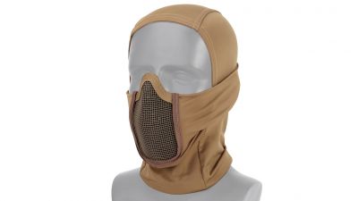 ZO ShadowFighter Headgear with SteelX Mesh (Tan)