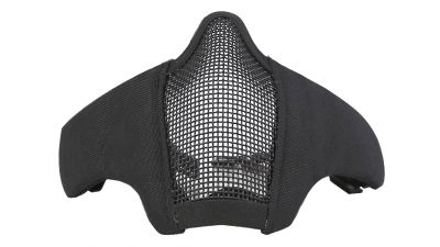 ZO Padded SteelX Mesh Mask for FAST Helmet (Black)