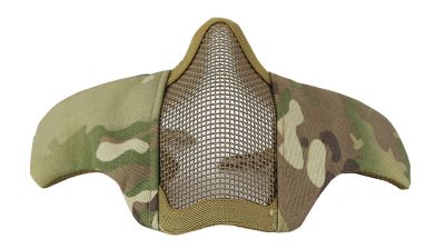 ZO Padded SteelX Mesh Mask for FAST Helmet (MultiCam)