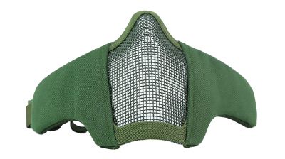ZO Padded SteelX Mesh Mask for FAST Helmet (Olive)