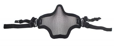 ZO SteelX Mesh Mask for FAST Helmet (Black)