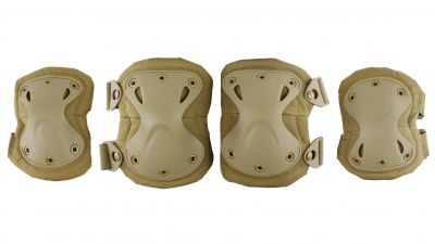 ZO Knee & Elbow Armour (Tan)