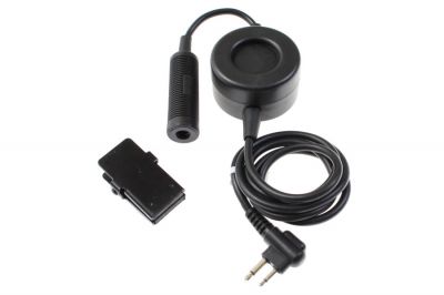 Element Tactical PTT Adaptor for Bowman Headset fits Motorola Double Pin