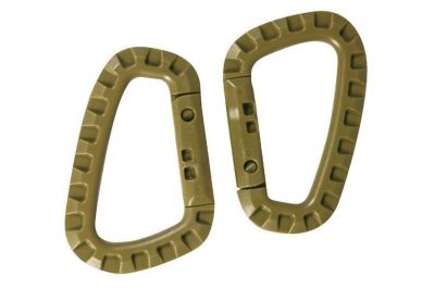 Viper Tactical Carabiner Set of 2 (Coyote Tan)