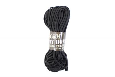 Mil-Com 5mm ParaCord, 15m (Black)