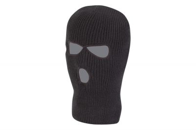 Mil-Com Acrylic 3-Hole Balaclava (Black)