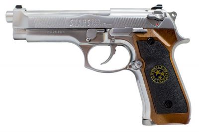 WE GBB M92 BioHazard (Silver)