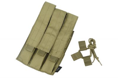 TMC MOLLE Triple Mag Pouch for SMG (Khaki)