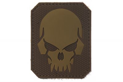 101 Inc PVC Velcro Patch "Pirate Skull"