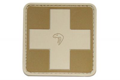 Viper Velcro PVC Medic Patch (Coyote Tan)