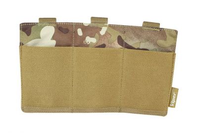 Viper MOLLE Elastic Triple M4 Mag Pouch (MultiCam)