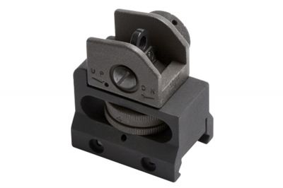 G&G 20mm RIS Rear Sight LR300 Style (Black)