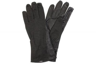 Mil-Force Nomex Fire Resistant Operator Gloves (Black) - Size Large