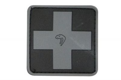 Viper Velcro PVC Medic Patch (Black)