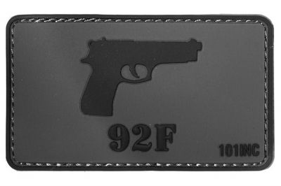 101 Inc PVC Velcro Patch "92F"