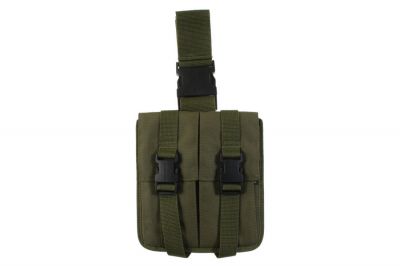 Mil-Force Drop Leg Multi Magazine Pouch for 2x M16 (Olive)