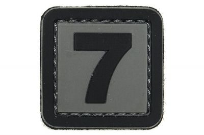101 Inc PVC Velcro Patch "7"