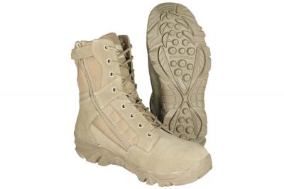 Mil-Com Recon Side Zip Boot (Coyote) - Size 12
