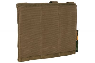 101 Inc MOLLE Elastic Triple M4 Mag Pouch (Coyote Tan)