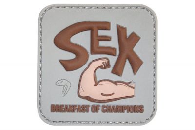 Viper Velcro PVC Morale Patch "Breakfast Of Champions"