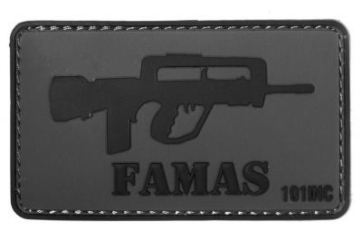 101 Inc PVC Velcro Patch "FA-MAS"