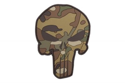 101 Inc PVC Velcro Patch "Punisher" (MultiCam)