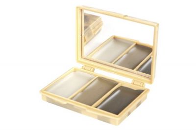 Fosco Compact 3 Colour Camo Cream (Desert)