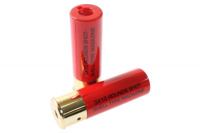 Aim Top Shells for Tokyo Marui Shotgun (2x 30rds) (Red)