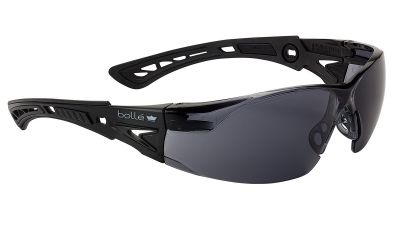 Bollé Glasses Rush+ BSSI with Smoke Frame and Smoke Lens