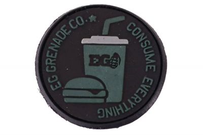 Enola Gaye Velcro PVC Patch "Consume Everything"