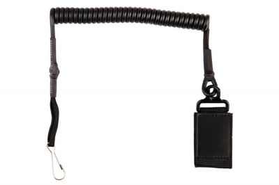 101 Inc Deluxe Pistol Lanyard (Black)