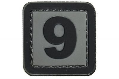 101 Inc PVC Velcro Patch "9"