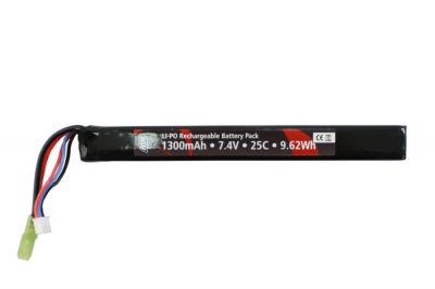 ASG 7.4v 1300mAh 25C LiPo Battery