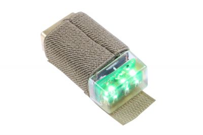 FMA KNVIR-14 with Velcro Backing (Dark Earth with Green Light)