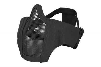 Viper Gen2 Cross Steel Mesh Mask (Black)