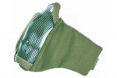101 Inc Padded 'Skull Mesh Mask (Olive)