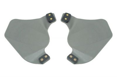FMA Ear Protectors for Helmet Rail (Foliage Green)