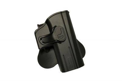 Amomax Rigid Polymer Holster for CZ P-07/P-09 (Black)