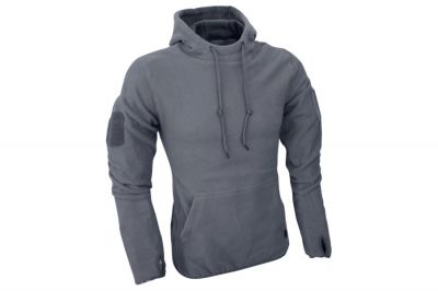 Viper Fleece Hoodie Titanium (Grey) - Size Small