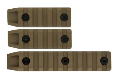 Echo1 Metal RIS Set for KeyMod (Dark Earth)