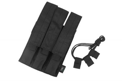 TMC MOLLE Triple Mag Pouch for SMG (Black)