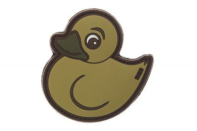 101 Inc PVC Velcro Patch "Rubber Duck" (Tan)