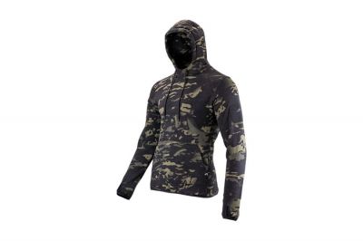 Viper Fleece Hoodie (Black MultiCam) - Size 2XL