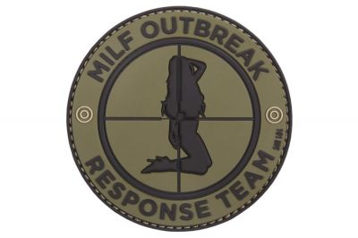 101 Inc PVC Velcro Patch "MILF Outbreak"