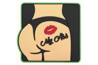 101 Inc PVC Velcro Patch "Kiss My Ass"