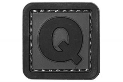 101 Inc PVC Velcro Patch "Q"