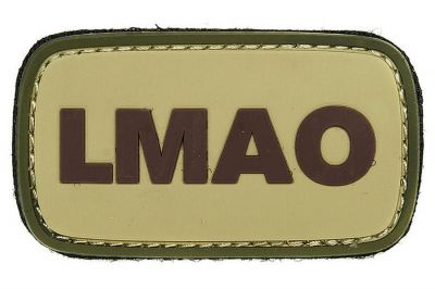 101 Inc PVC Velcro Patch "LMAO"